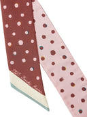 Fendi Polka Dot Silk Scarf