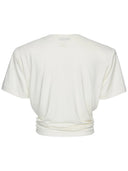 Magda Butrym T-Shirt mit Knoten