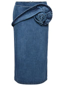 Magda Butrym Jeans-Midirock