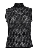 Fendi Top "Ff Lace"
