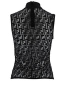 Fendi Top "Ff Lace"