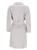 S Max Mara Wool Coat With Belt