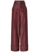Pantalon ceinturé Fendi