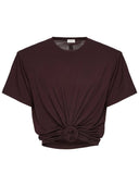 Magda Butrym T-Shirt mit Knoten