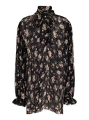 Dolce & Gabbana "Vintage Rose" Print Top