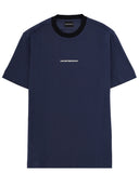Emporio Armani T Shirt With Logo And Embroidery