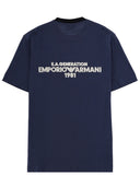 Emporio Armani T Shirt With Logo And Embroidery