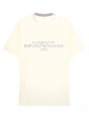 Emporio Armani T Shirt With Logo And Embroidery