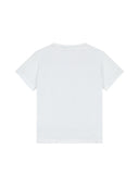 Balmain-T-Shirt mit Logo und Knöpfen