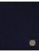 Stone Island Scarf With Logo Patch