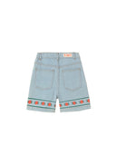 Tinycottons Bermuda Denim „Rosen“