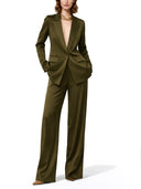 Max Mara Blazer In Envers Satin