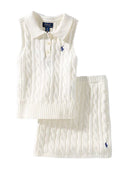Polo Ralph Lauren Shirt And Skirt Set