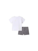 The North Face T Shirt Set With Bermuda Shorts