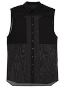 Rick Owens Sleeveless Shirt "Jumbo Sl"