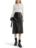 Jil Sander Cropped Top With Logo