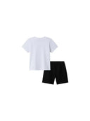 The North Face T Shirt Set With Bermuda Shorts