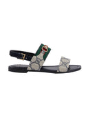 Gucci-Sandalen mit Logo