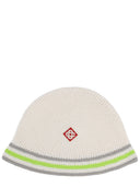 Casablanca-Strickmütze mit Logo