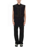 Rick Owens Sleeveless Shirt "Jumbo Sl"