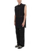 Rick Owens Sleeveless Shirt "Jumbo Sl"