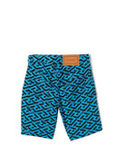 Versace Short With Logo