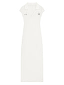 Courreges Long Sports Polo Shirt Dress