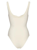 Magda Butrym Badeanzug mit Blumendetail