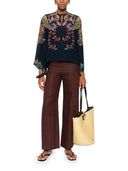 Etro Floral Paisley Print Blouse