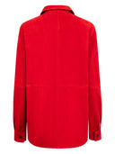 Toteme Suede "Overshirt" Shirt