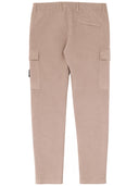 Stone Island – Cargohose mit Logo-Aufnäher