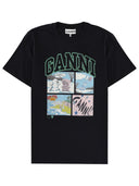 Ganni T Shirt With Print