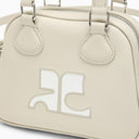 Courrèges Reedition Mini Top Case In Mastic Gray