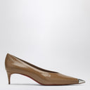 Christian Louboutin Katia Pump Patent Leder Lionne farbig
