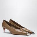 Christian Louboutin Katia Pump Patent Leder Lionne farbig