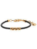Versace Lederarmband mit „Greek“