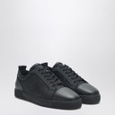Christian Louboutin Black Leder Sneaker Louis Junior