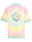 Casablanca "Flaming Tennis Ball" Shirt