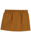 Gucci-Minirock mit „GG“-Textur