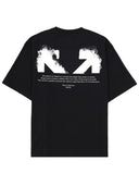 Off-White-T-Shirt mit Logo