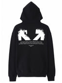 Off-White-Sweatshirt mit Logo