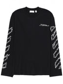 Off-White-T-Shirt mit Logo
