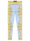 Versace Leggings mit „Baroque“-Print