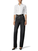 Versace Jeans With Studs And Crystals Decoration