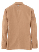 Herno Single Breasted Linen Jacket