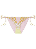 Bikinihose mit Versace-Print
