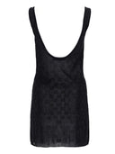 Gucci Gg Kleid mit Kristallen bestickt