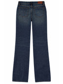 Gucci-Denim-Jeans mit Horsebit-Detail