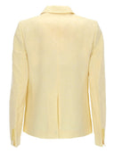 Michael By Michael Kors Single Breasted Linen Blazer