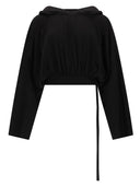 Rick Owens Drkshdw "Cropped" Hooded T Shirt